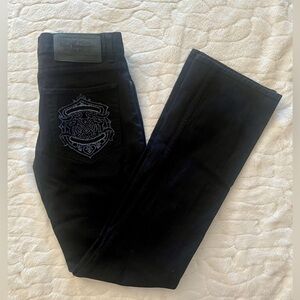 Royal Underground black jeans with embroidery size 29